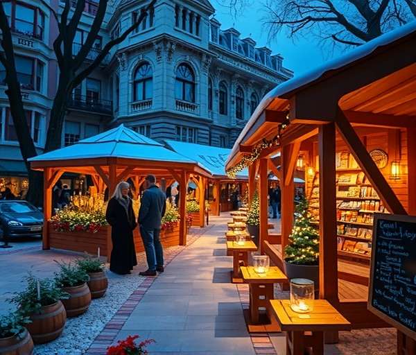 Cumin King Quest festival event with decorations